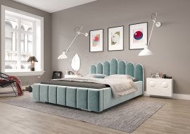 Schrankbett 03 – 140x200 cm – Stoff Trinity
